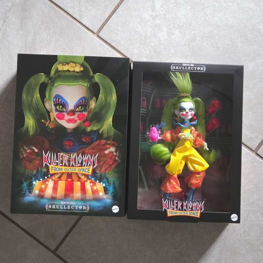 Mattel Monster High Skullector Killer Klowns Shorty Doll Collectible Limited Ed - Picture 6 of 8